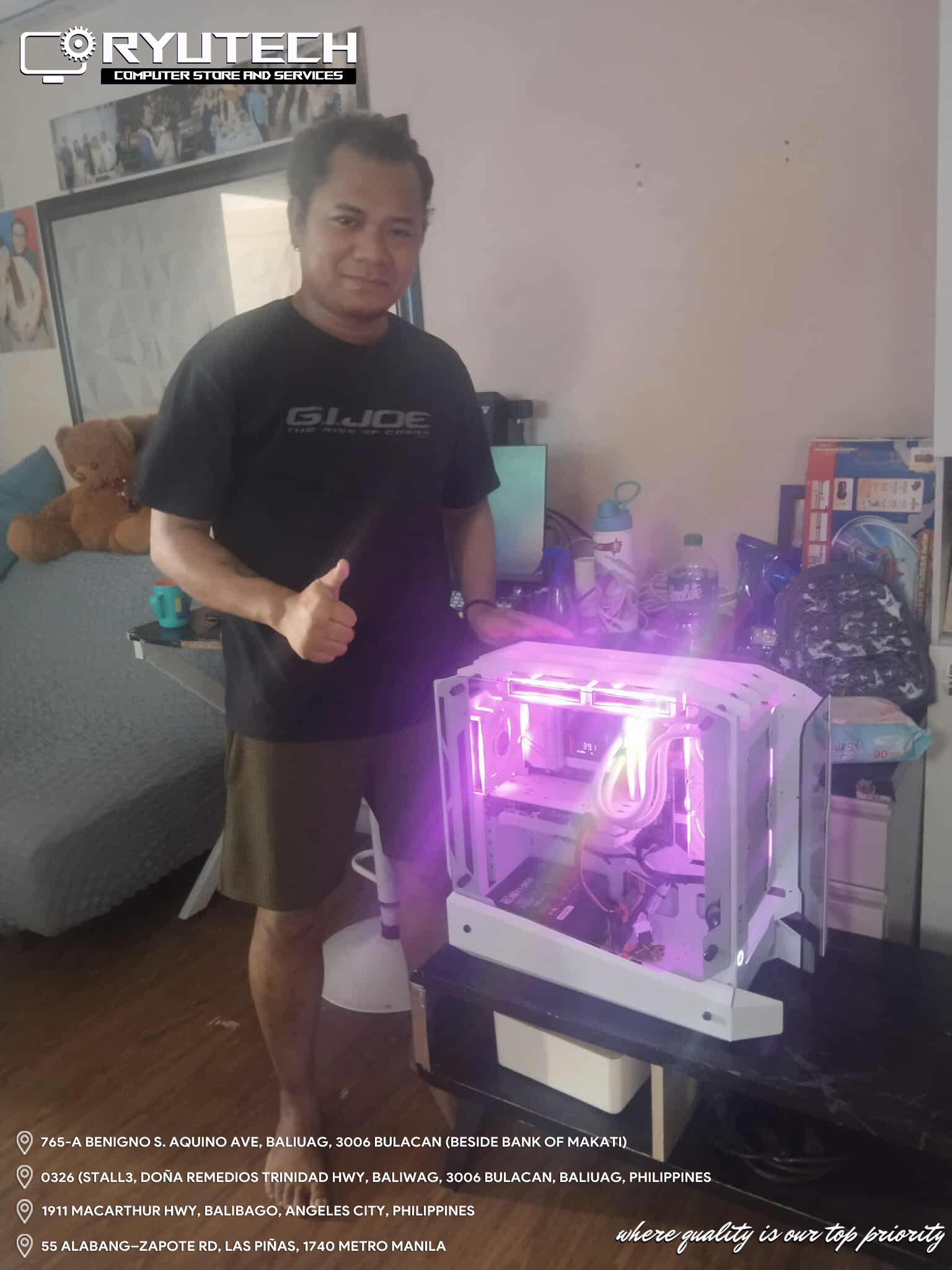 Ryutech - ⚡ Custom Build Delivered! 🔥 🎯 Client from Quezon City just ...
