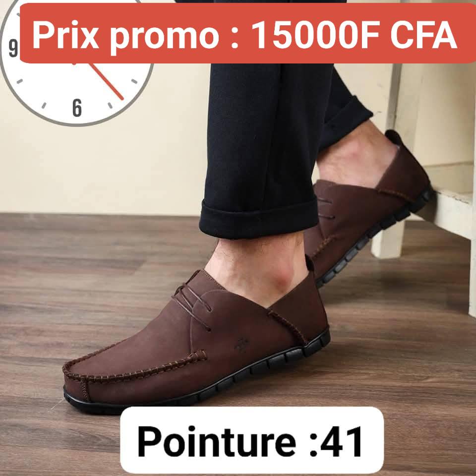 Chaussures Homme élégantes Sur Mesure - Cuir Et Daim, Faites Main UK 9 - Neuf Avec Emballage, Prix Réduit