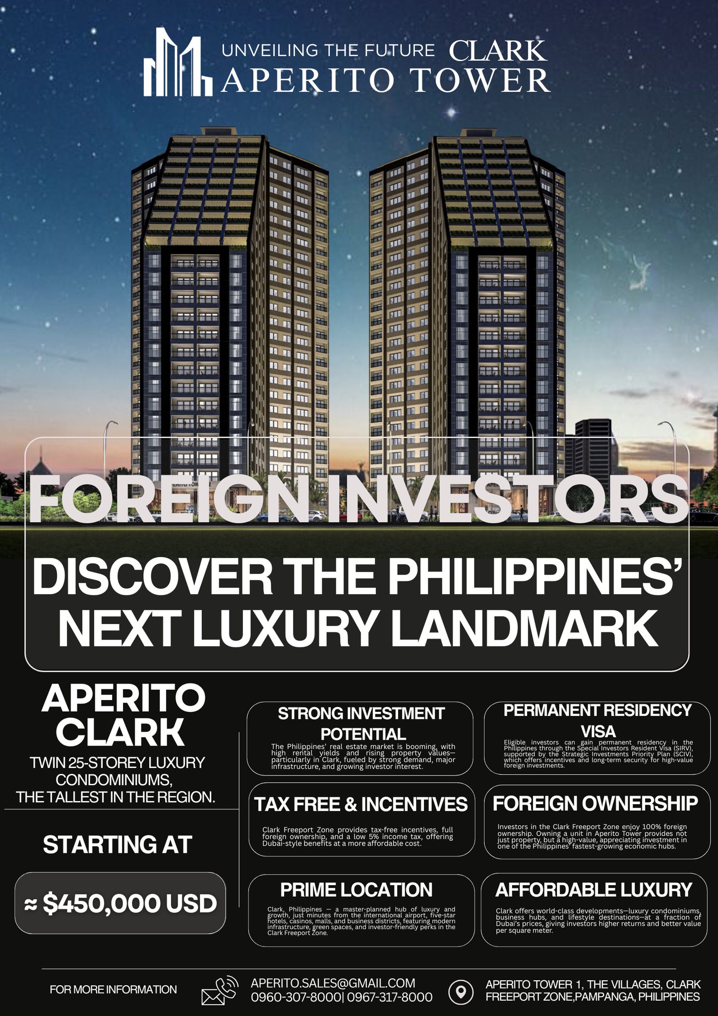 Aperito - Invest in Aperito Clark — the Philippines’ next iconic luxury ...