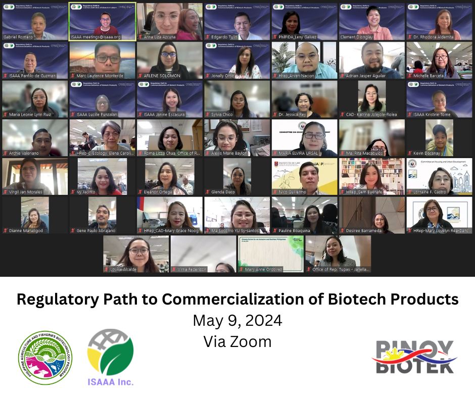 Pinoy Biotek - ISAAA Inc., in partnership with the...