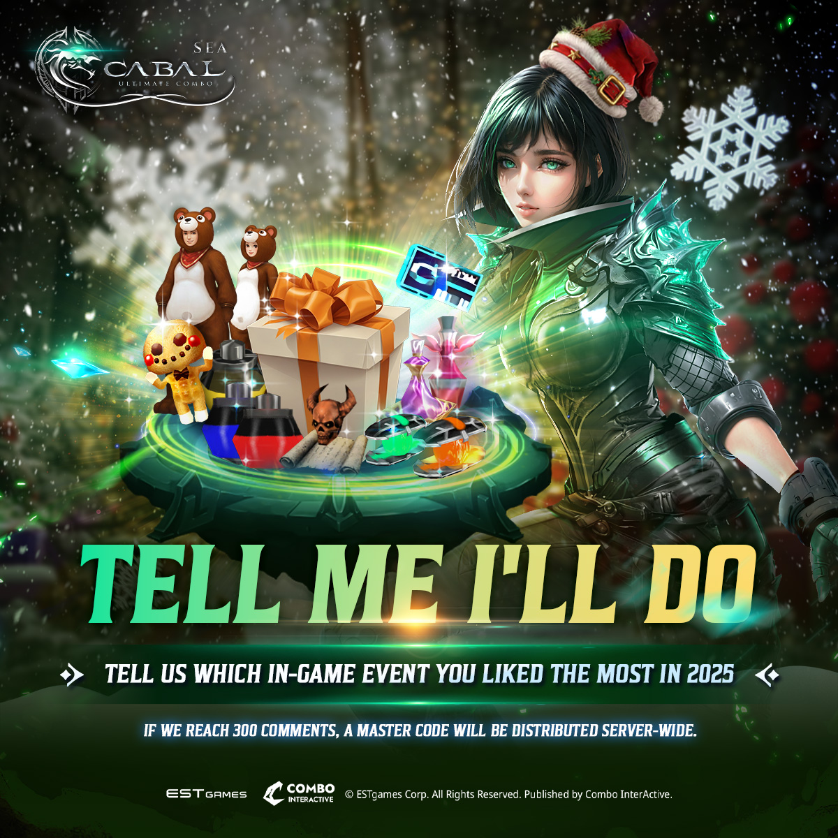 Cabal: - 🎄 Tell me I'll do – Which 2025 in-game event was your absolute ...