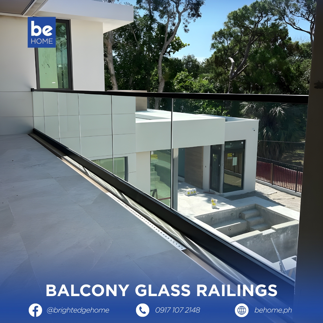 BE - Elevate your balcony with clarity and style. Our Balcony Glass ...