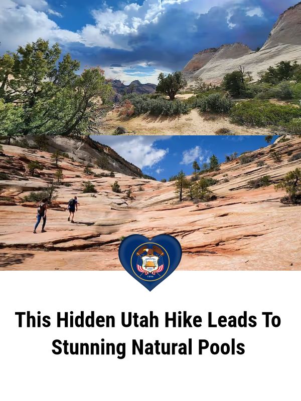 I Love - This Hidden Utah Hike Leads To Stunning Natural Pools 👇👇 ...