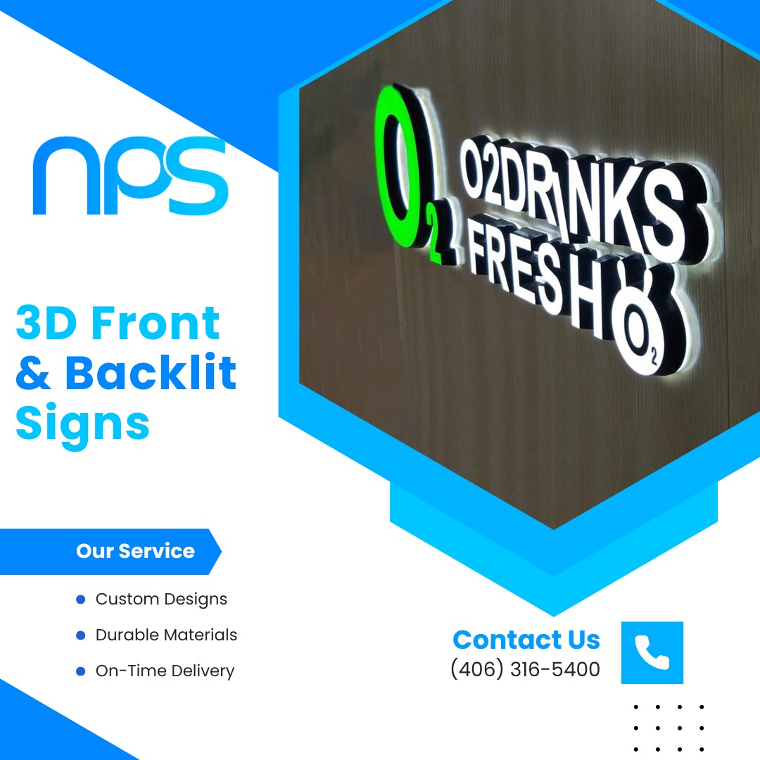 Novaprosigns - Turn Heads with Custom 3D Front & Backlit Signs from ...
