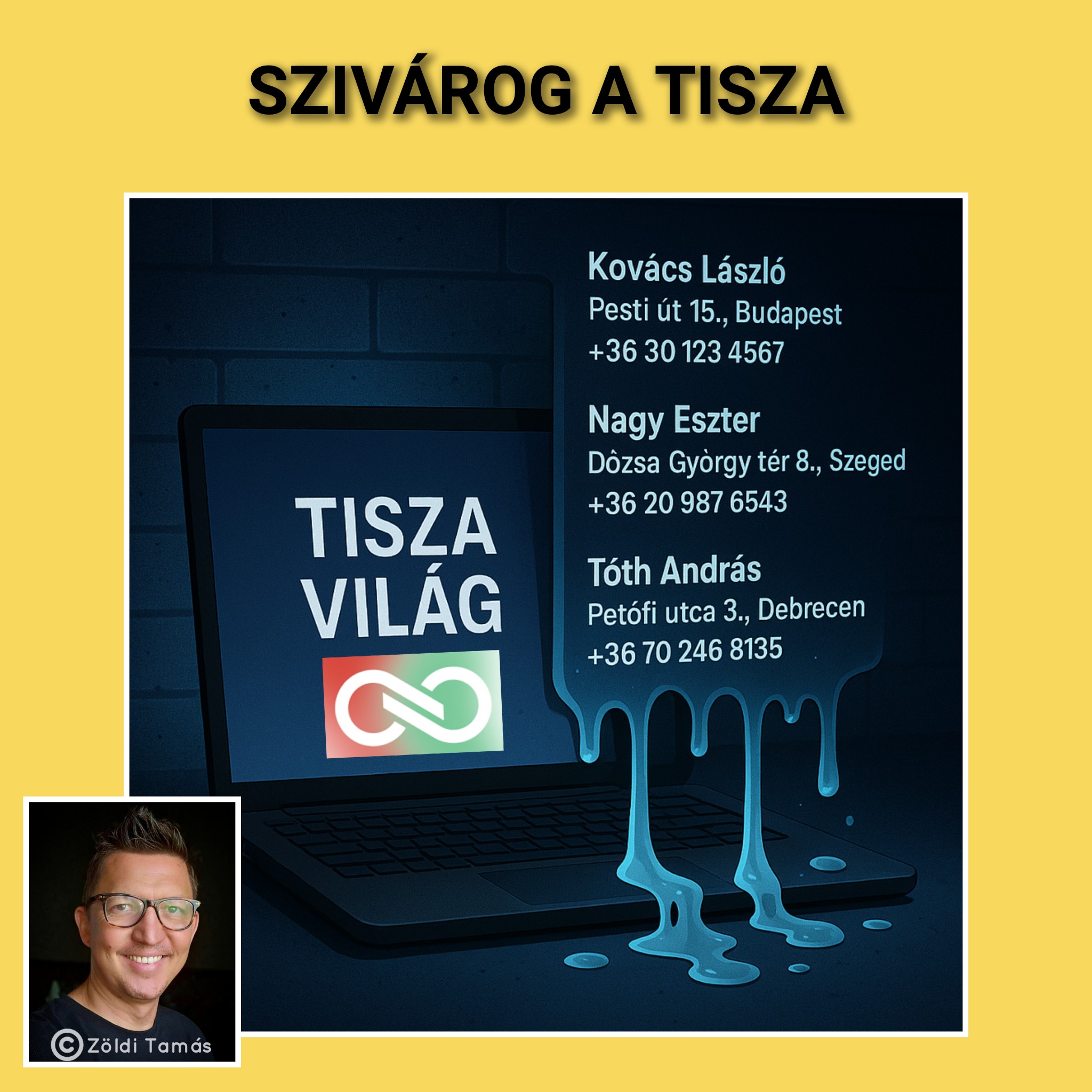 Zöldi - SZIVÁROG A TISZA Nincs új az app alatt Annyira bonyolult ez a ...