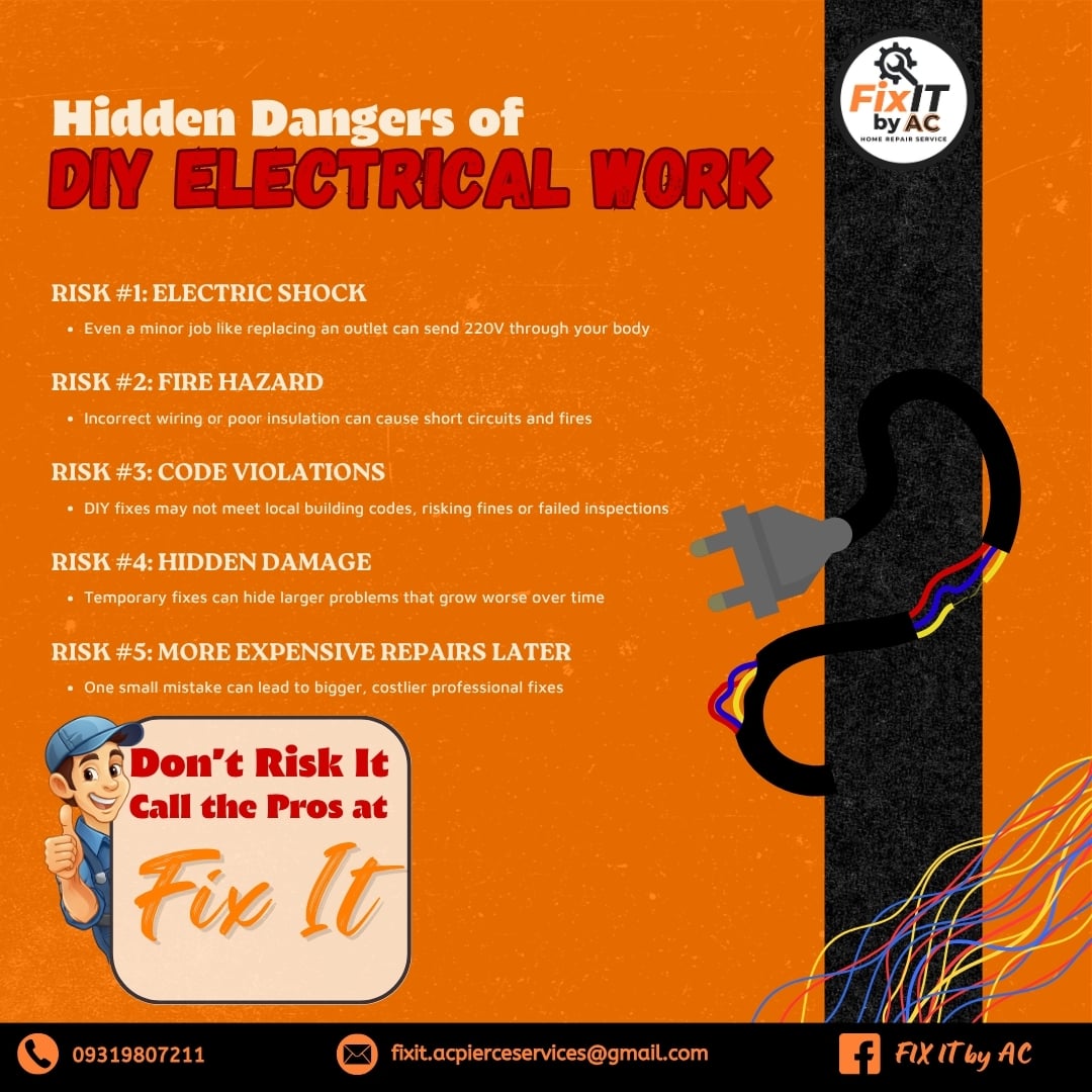 FIX IT by AC - 🔌⚠️ ℂ𝕣𝕚𝕥𝕚𝕔𝕒𝕝 𝕋𝕦𝕖𝕤𝕕𝕒𝕪: 𝔸𝕣𝕖 𝕪𝕠𝕦 𝕚𝕘𝕟𝕠𝕣𝕚𝕟𝕘... | Facebook