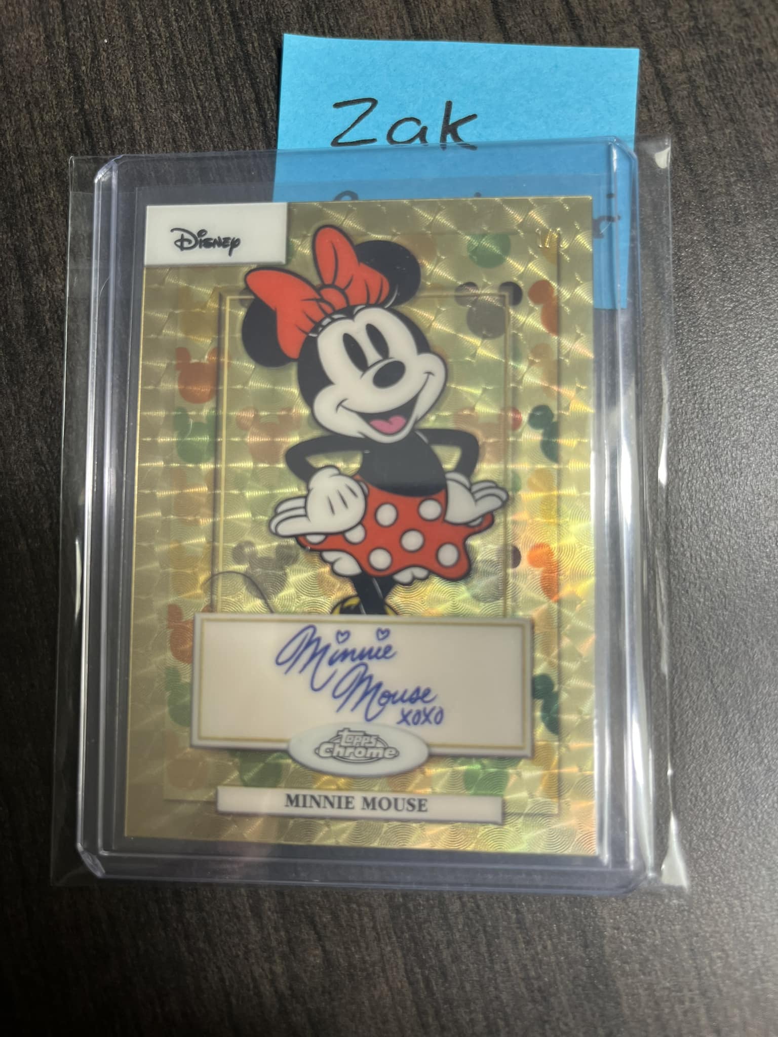 1/1 Minnie Mouse Auto