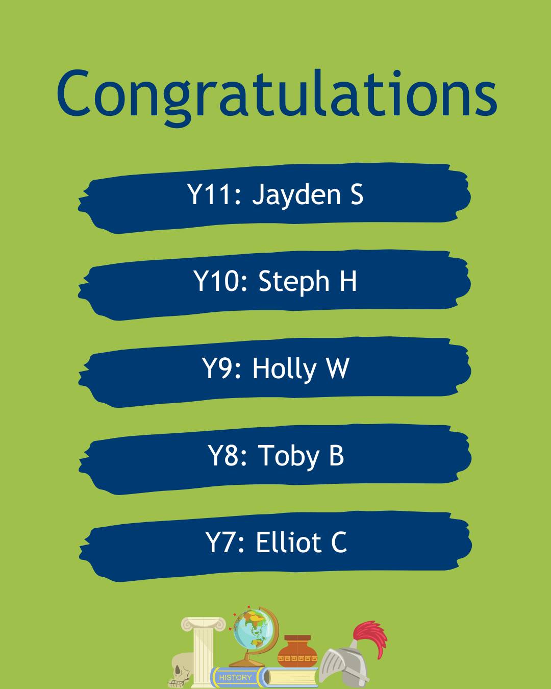 Priestlands - 🎉 Belated Congratulations to our History Spring Prize ...