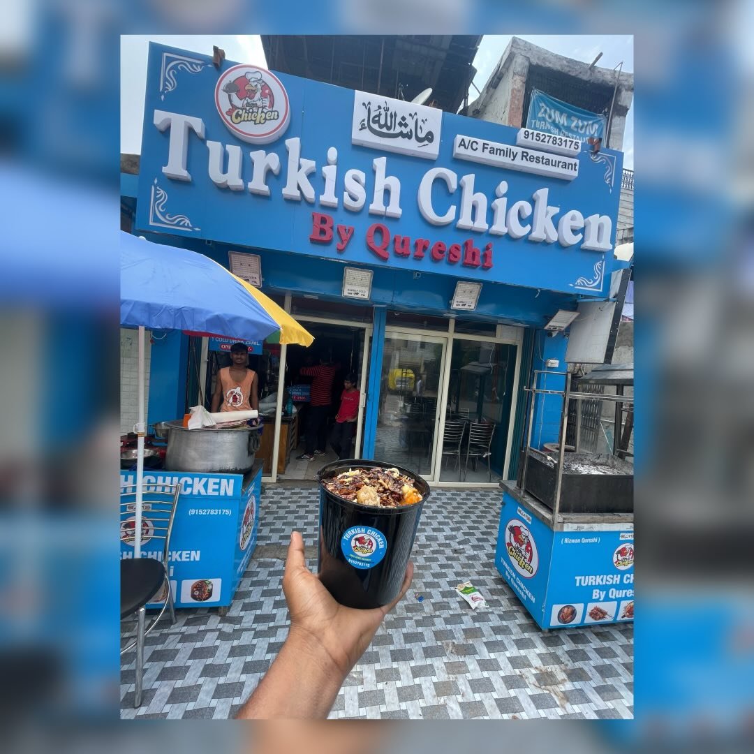 Team Madhu nagar with Bahubali Turkiah chicken by Qureshi restaurant ...