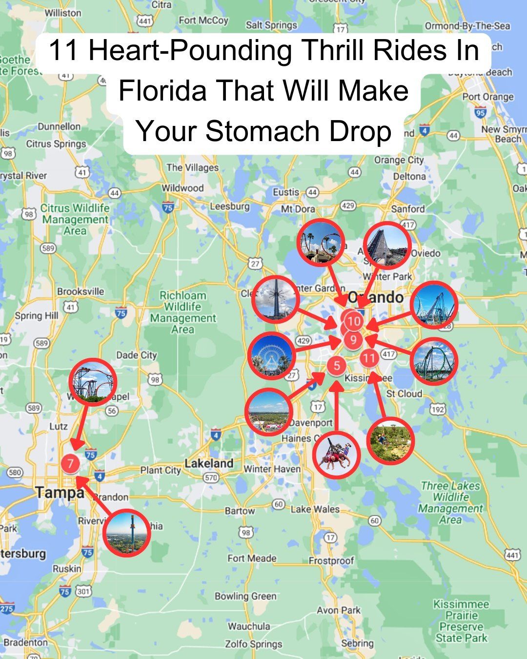 Florida - Get ready for thrill rides that will make you scream! https ...