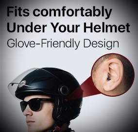 earplugs while wearing a motorcycle helmet Riders Pro and protected Are moto earplugs effective for
