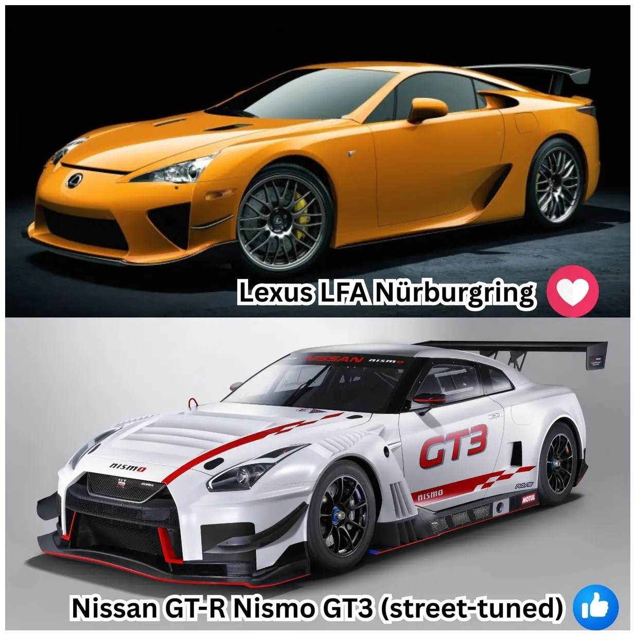 🔥 Lexus LFA vs Acura NSX Type S vs Nissan GT-R50 Italdesign