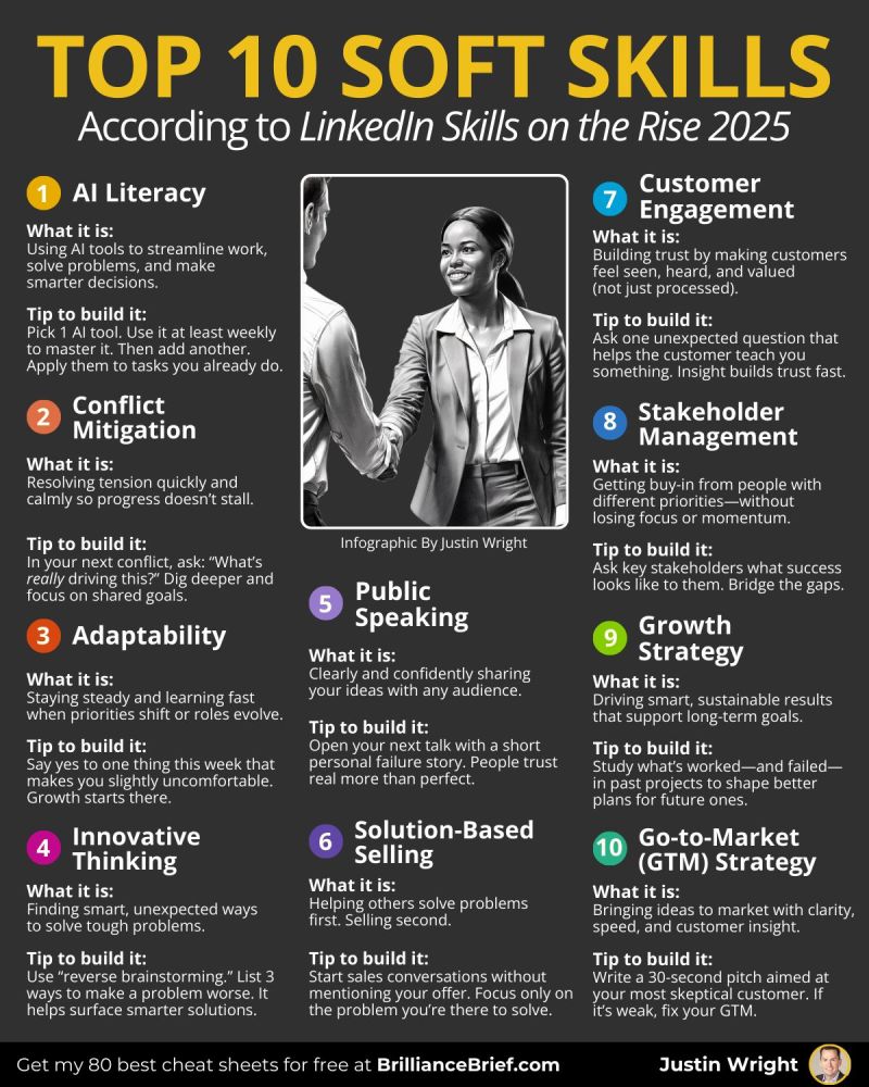 Infographics - Top 10 Soft Skills The skills employers want most aren't ...