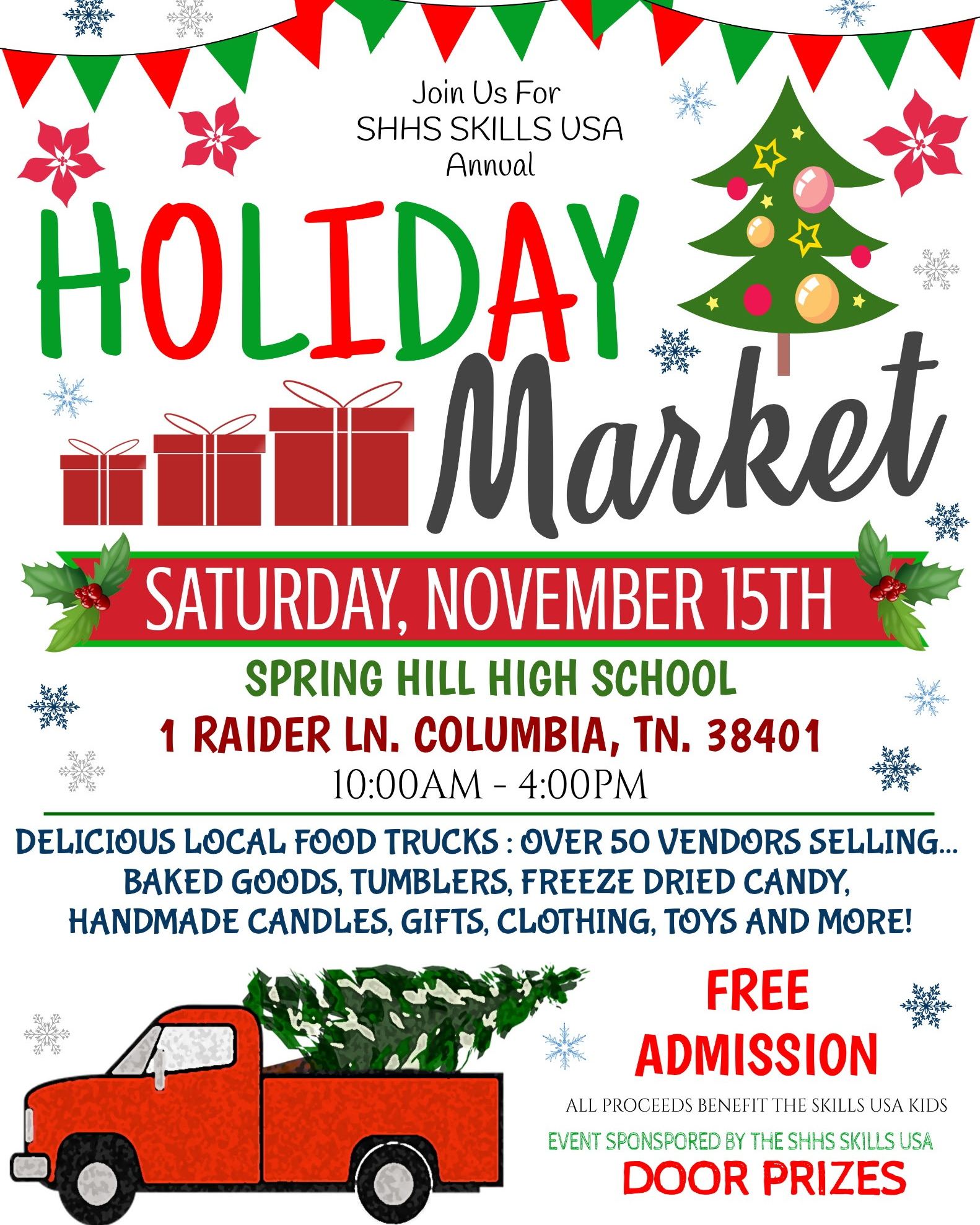 Wigglebutt - 🎄 Holiday Market at Spring Hill High School — Nov 15 We’re ...