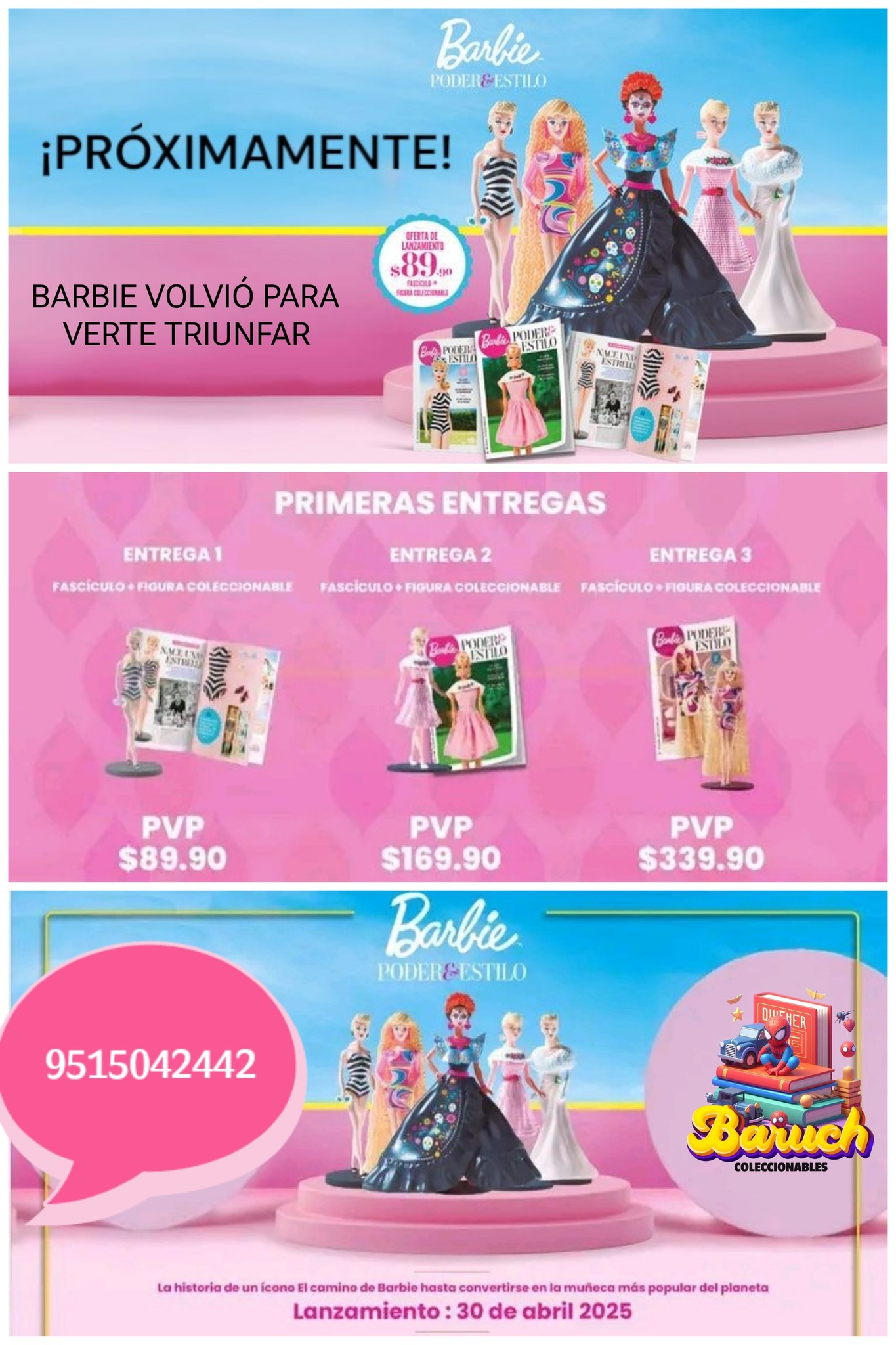 ⚠️ PRÓXIMO LANZAMIENTO ⚠️... - Coleccionables Baruch | Facebook