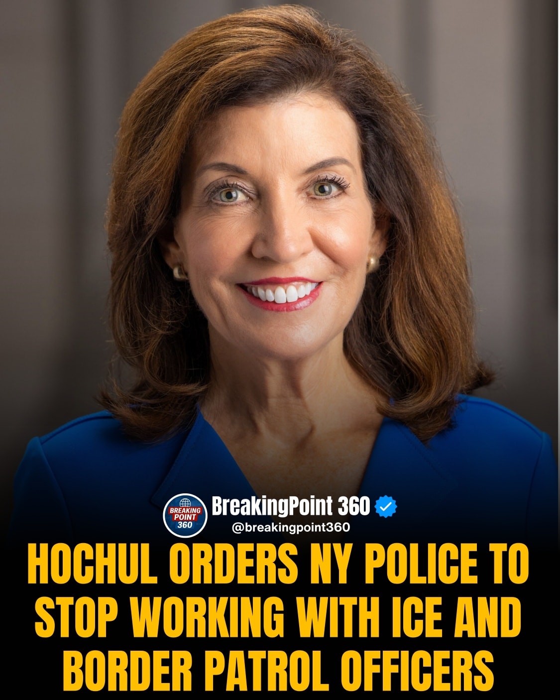 BREAKING: New York Governor Kathy... - BreakingPoint 360 | Facebook