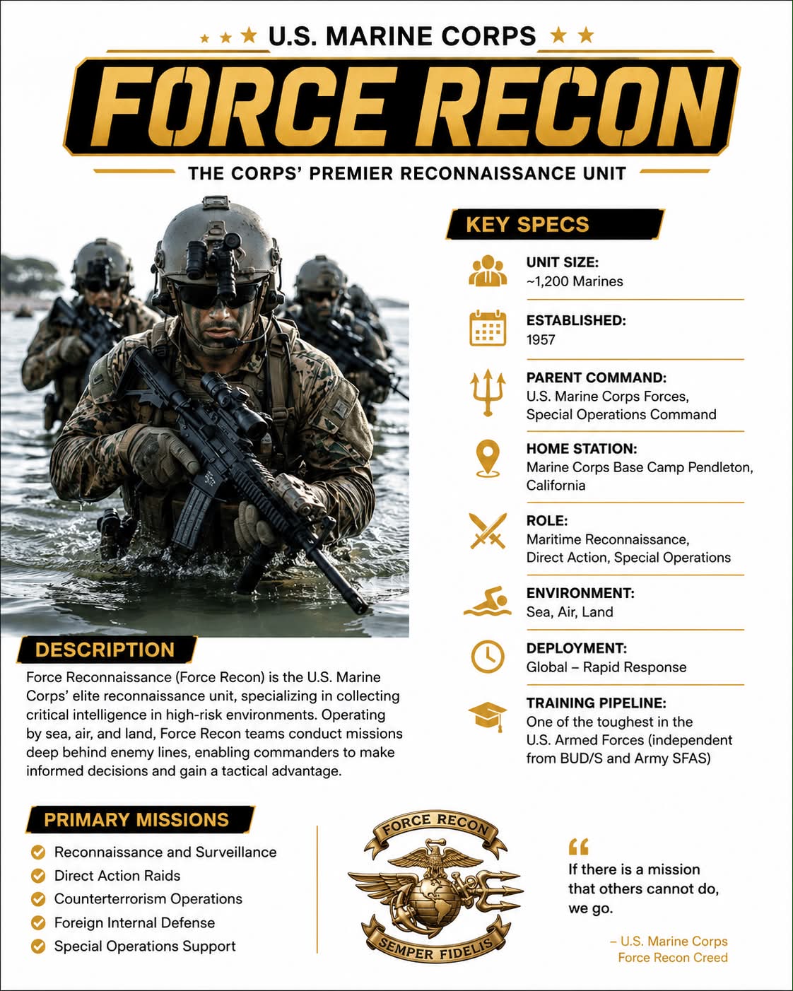 What is this Force Recon patch?