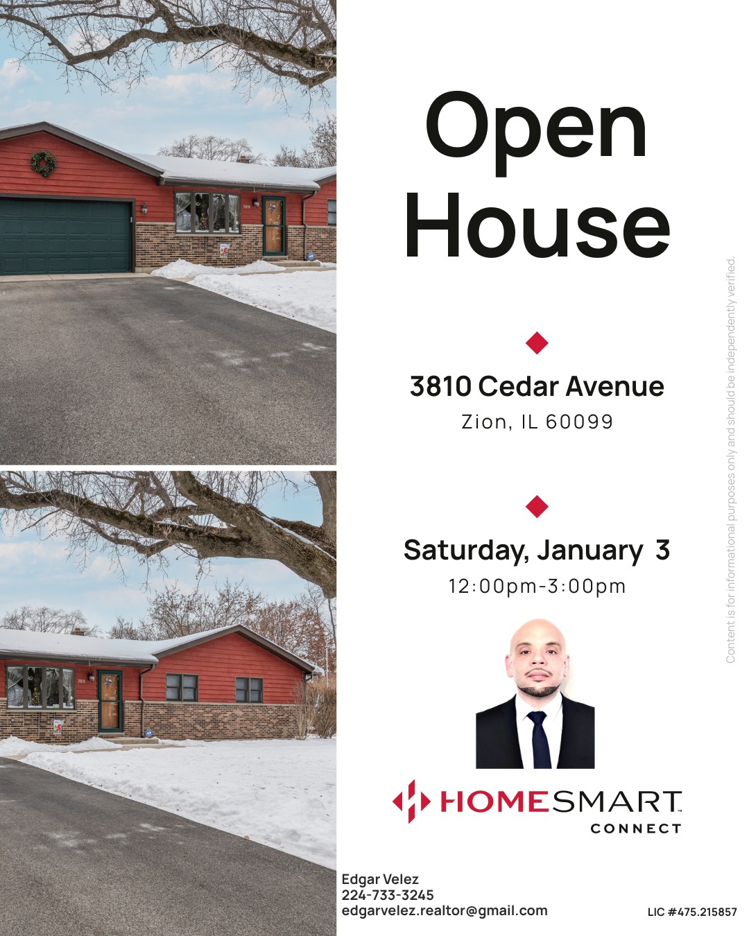Zion, IL Community Forum | Open House this Saturday | Facebook