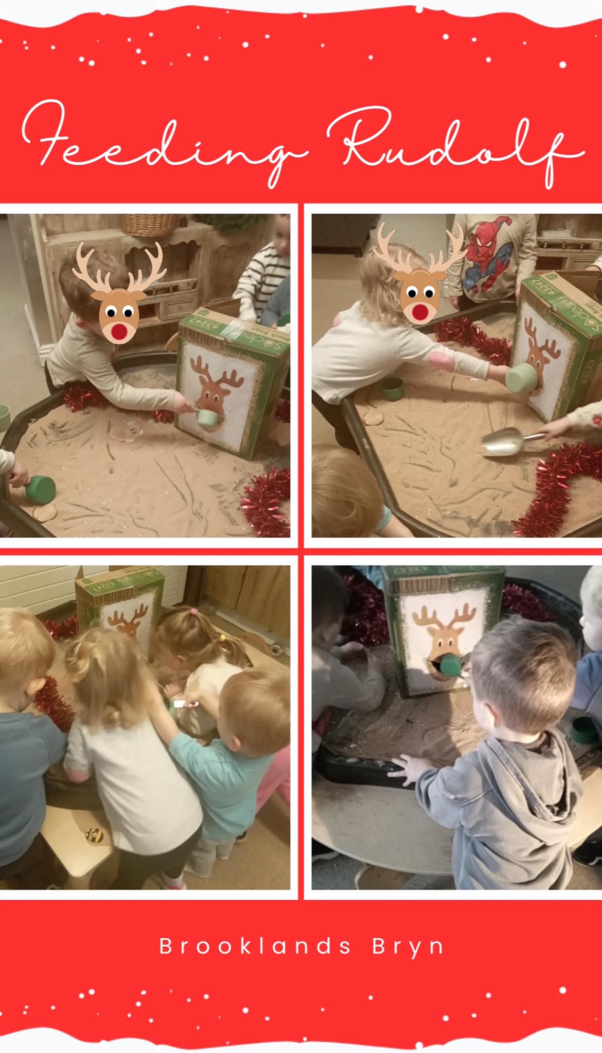 🎄 Feeding Rudolph! 🦌 Today... - Brooklands Childcare Bryn | Facebook