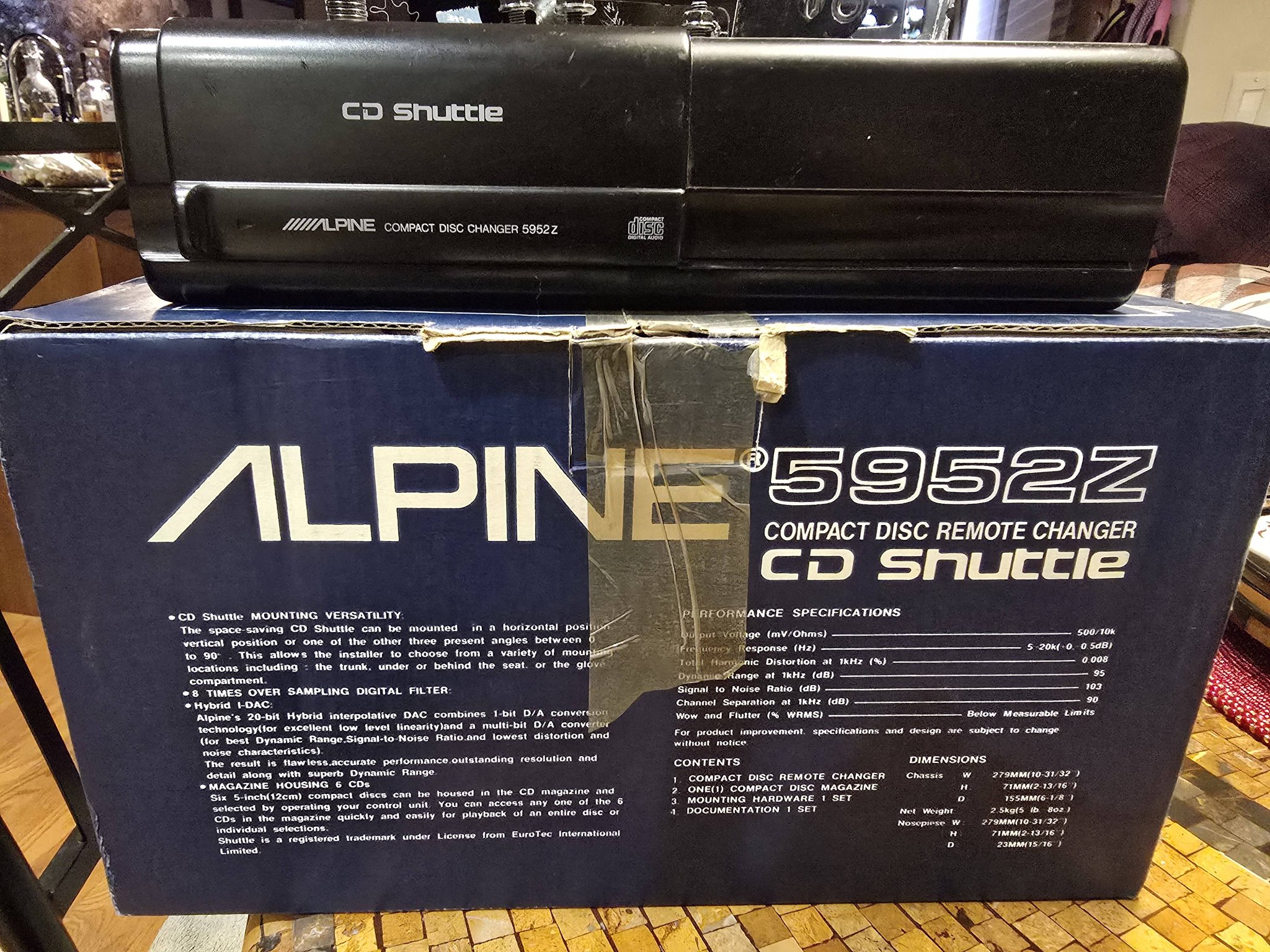 Alpine 5952z cd changer for sale