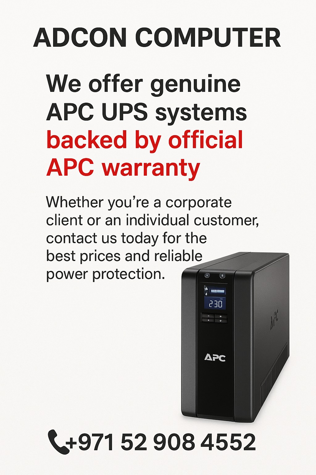 Adcon Computer Dubai | Dubai