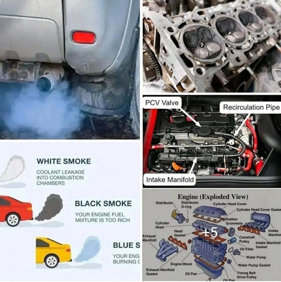 Auto Experts Club - Is your car blowing smoke? 💨 Don't panic ...