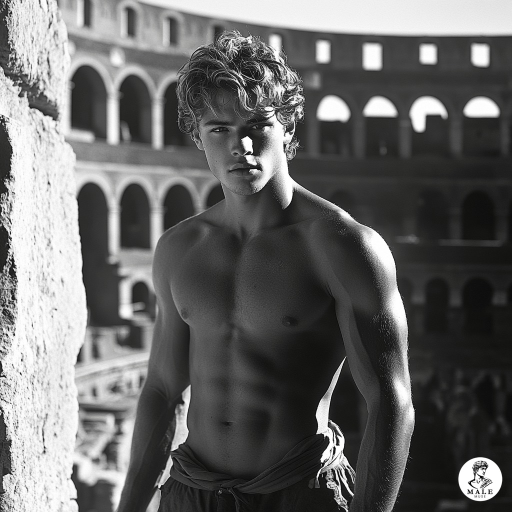 Male - Mark – Rome, August 2023 #AIportraits #MaleMuse #VirtualModel # ...
