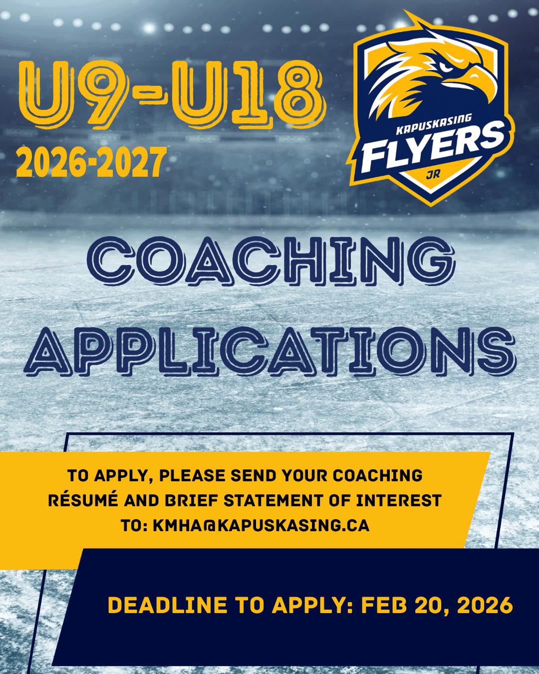 Kapuskasing Jr. Flyers - U11-U18 | Kapuskasing ON