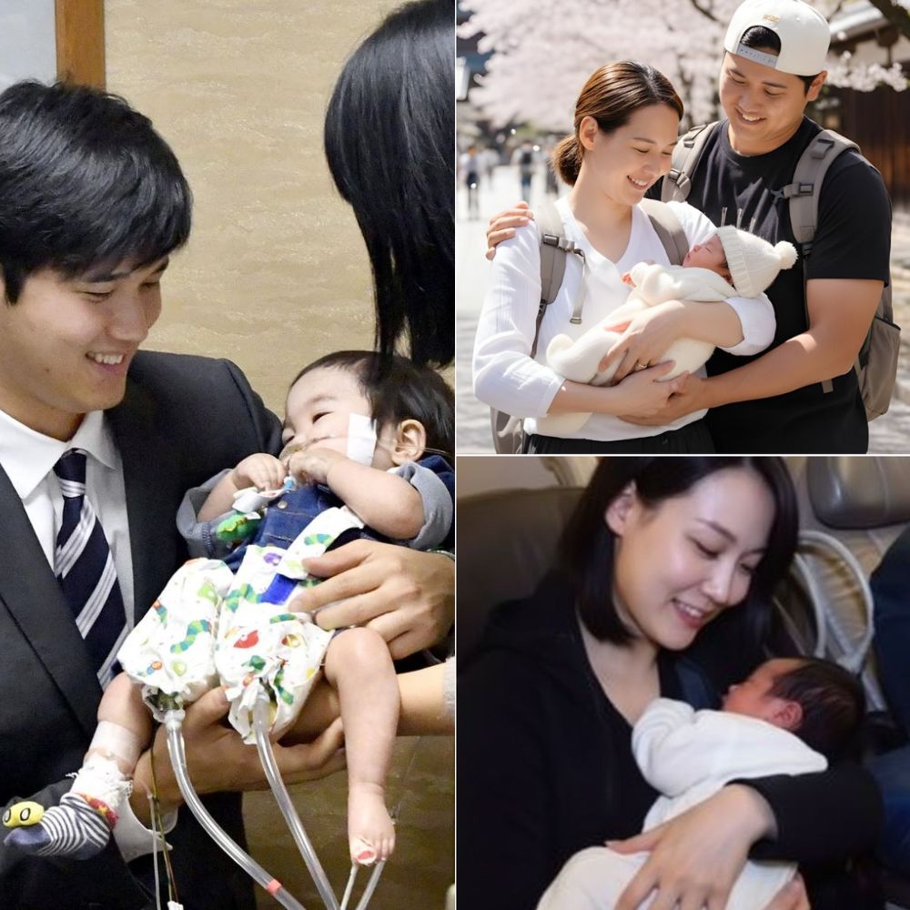 shohei ohtani wife mamiko tanaka and daughter Image 5