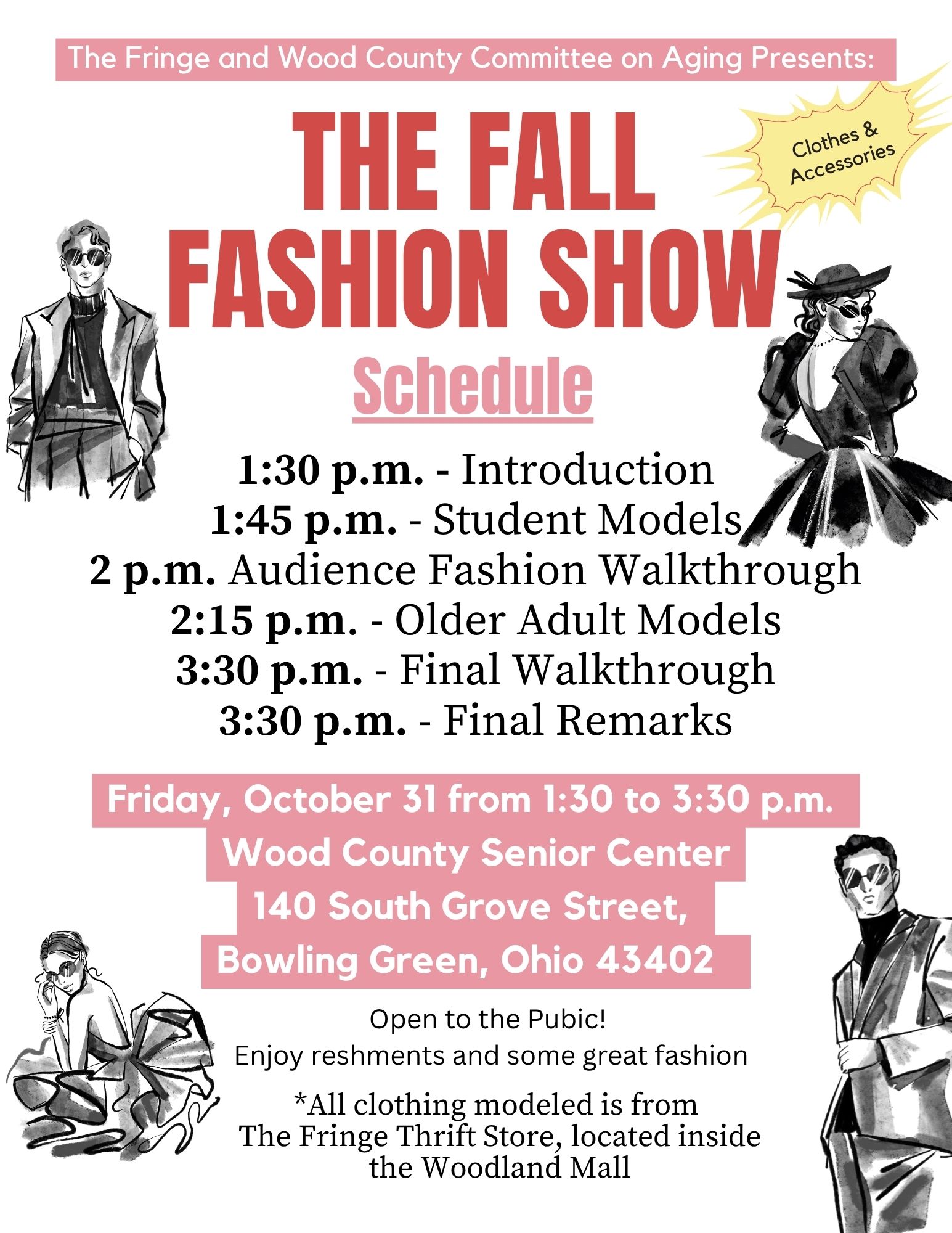 Wood - Mark your calendars to attend our upcoming Fall Fashion Show ...