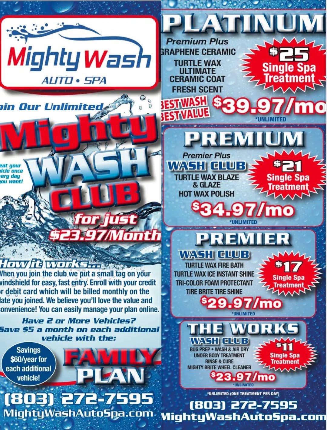 Mighty Wash Auto Spa Lancaster, SC | Lancaster SC
