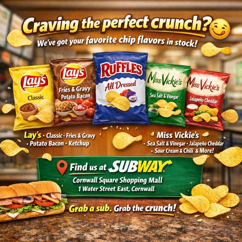 Subway Cornwall Square - Fresh Starts Here | Cornwall ON