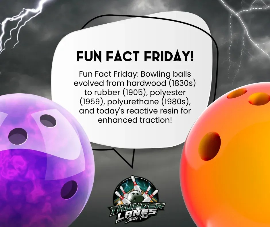 Thunder Lanes - It's time for a Fun Fact Friday! In early bowling ...