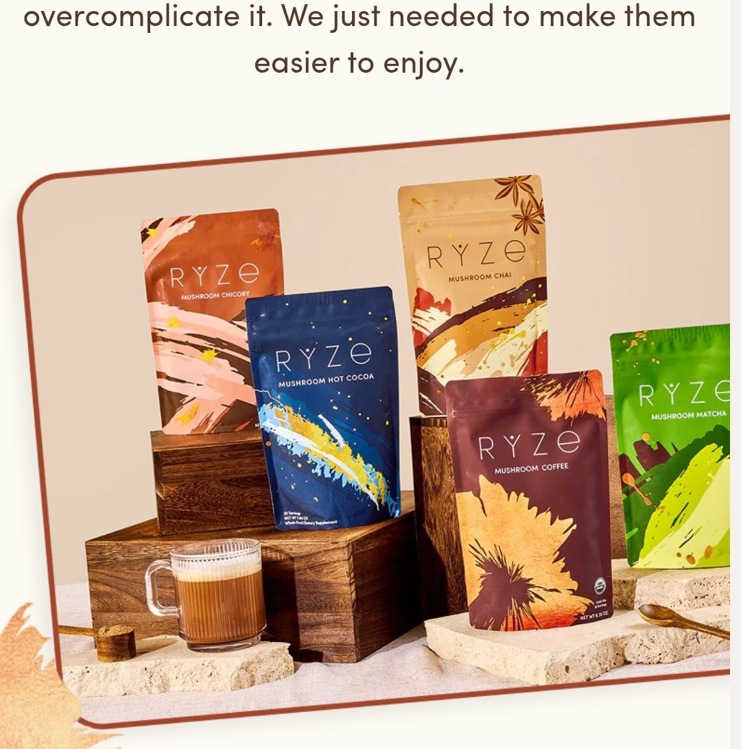 Ryan - Just ordered this RYZE mushroom coffee... anyone try it ...