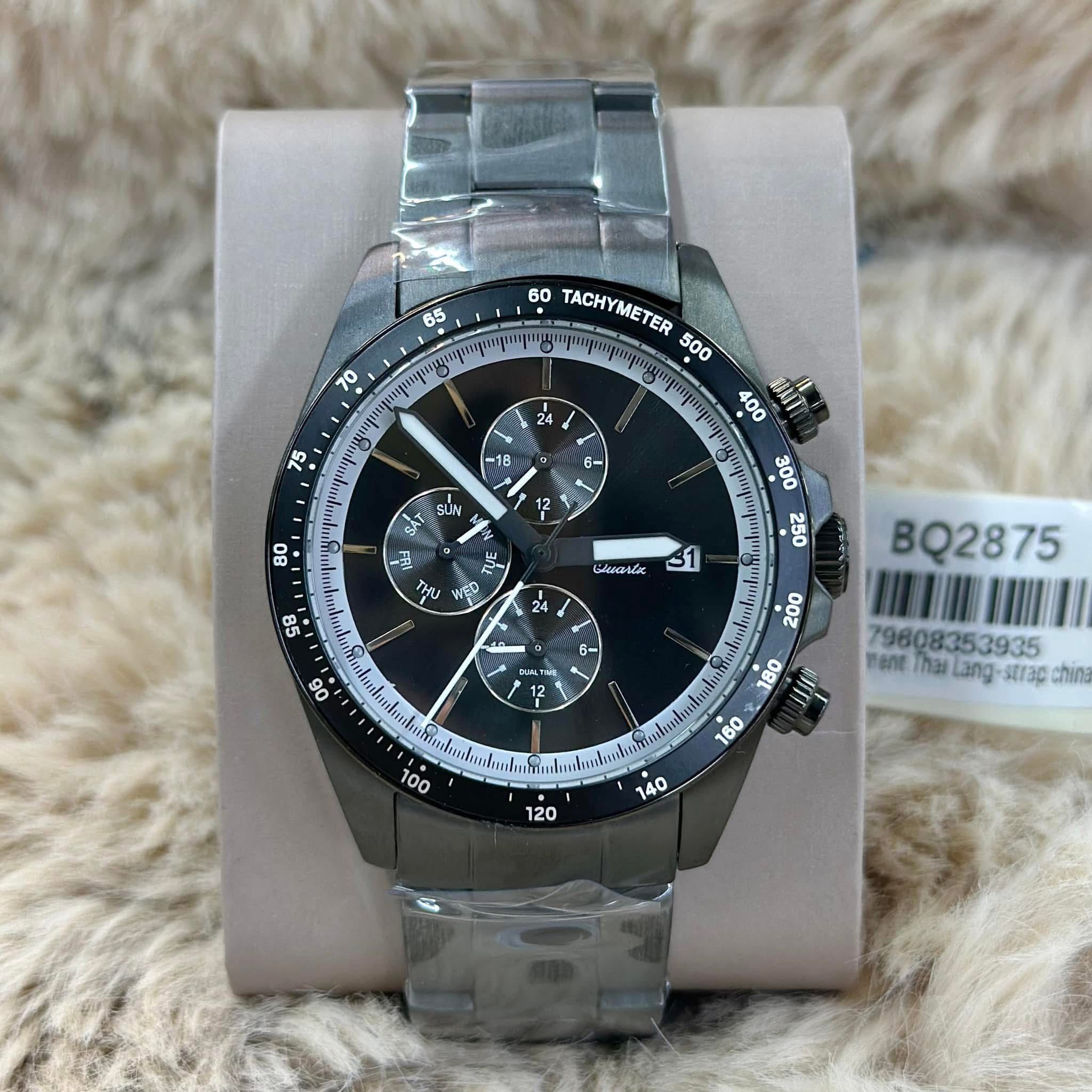 Montre Fossil Flash édition Limitée - Cadran Rouge, Bracelet Acier Argenté, Neuf Sans étiquette