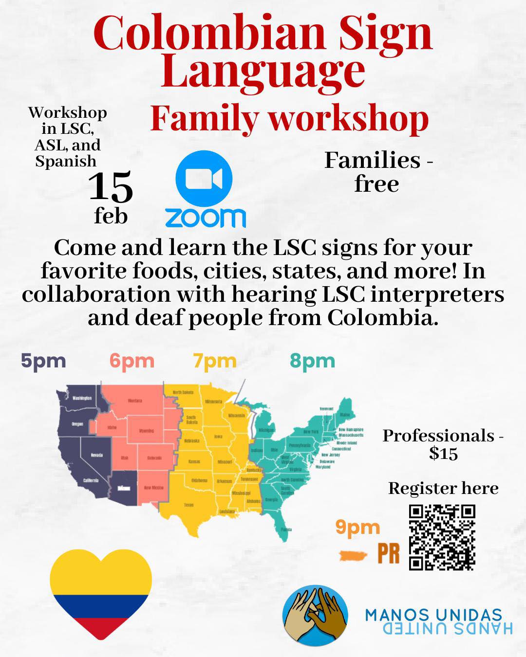 Hands United - 📣 Professionals — join us for a unique sign... | Facebook