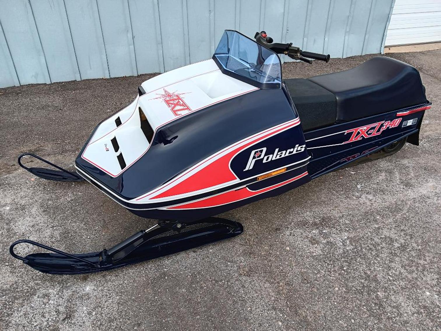 1978 Polaris TXL 340 restored by Vintage Snowmobile Restoration LLC