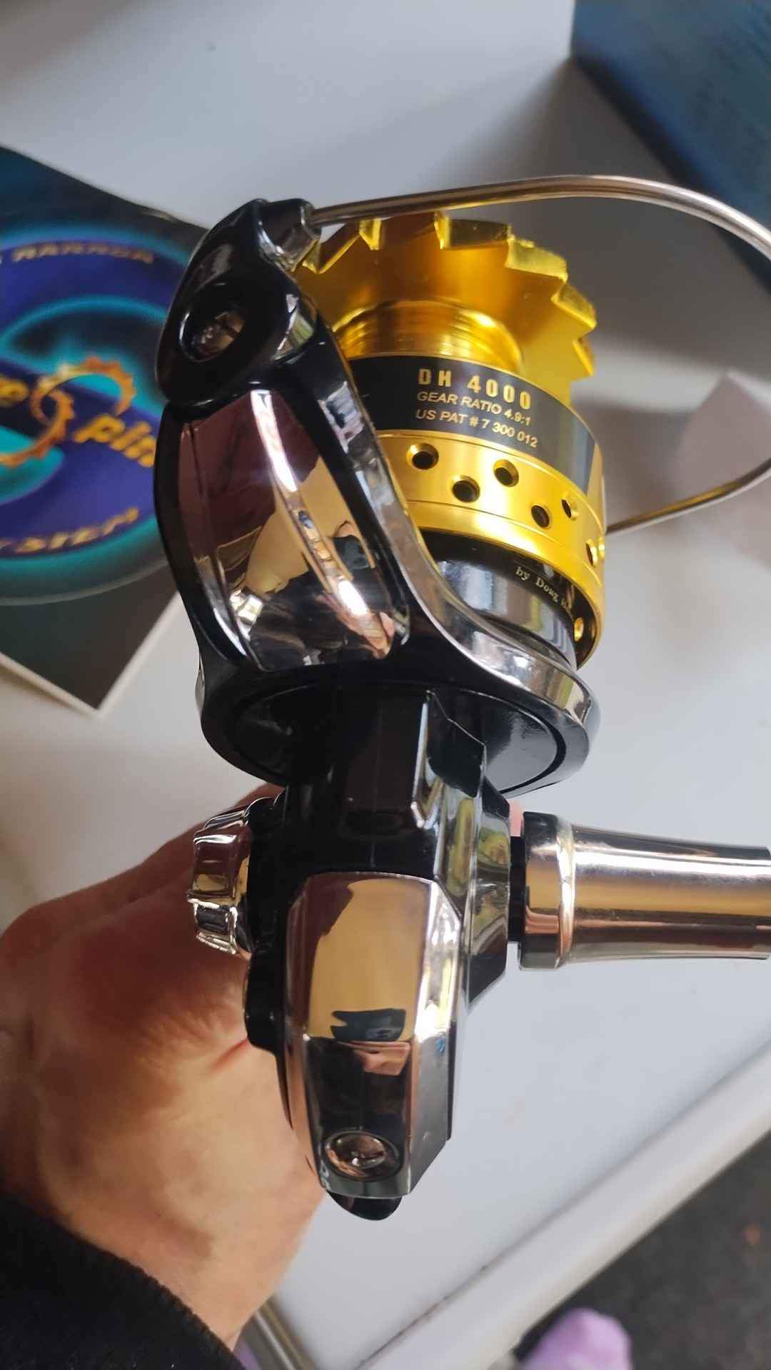 dnd fishing pole Maple Hand-Fishing Reel & Hand-Line Kit hobo fishing reel or Alabama Offers Free Fishing RRCBC661MH Product Weight:1 1/4oz