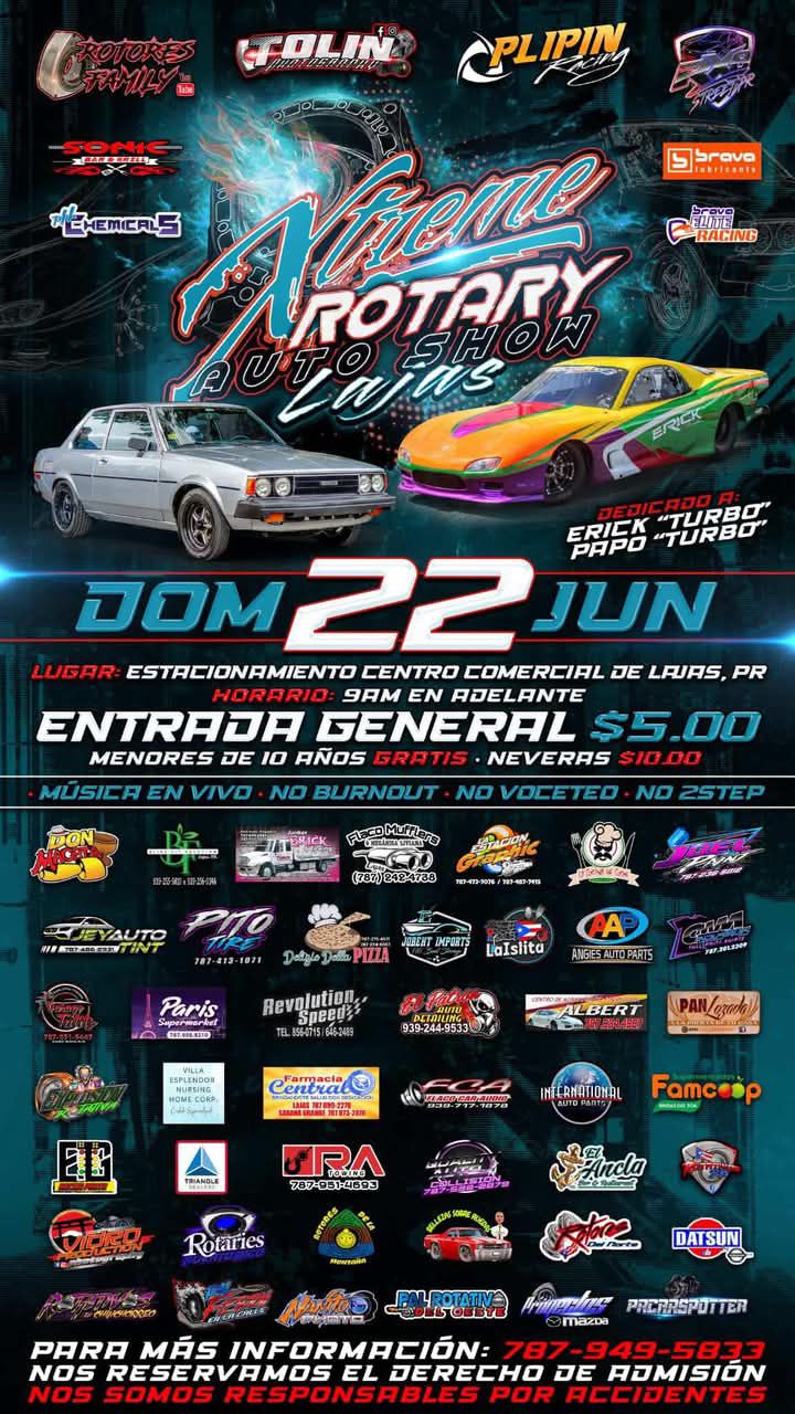 11mo Aniversario Xtreme Rotary Auto... - GRS-Motorsports.com | Facebook