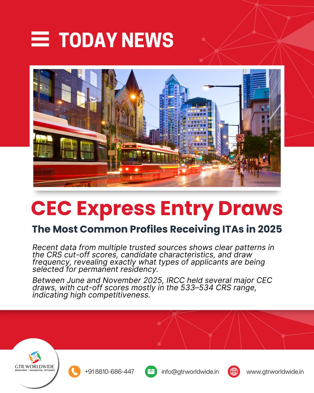 GTR - 🇨🇦 Dreaming of Canadian PR via the CEC route? Here’s what you ...