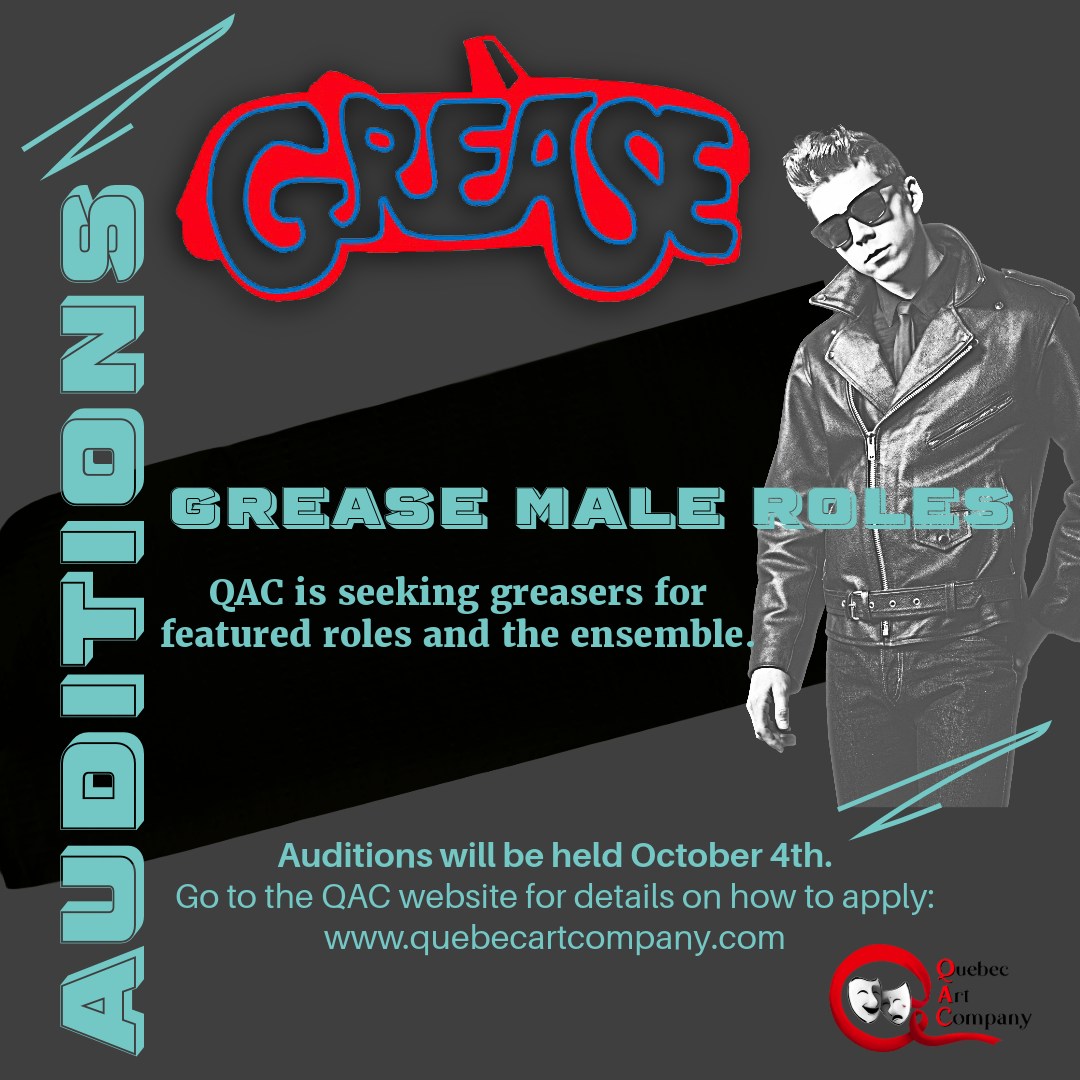 Quebec - Quebec Art Company’s production of Grease (April 2026) is ...