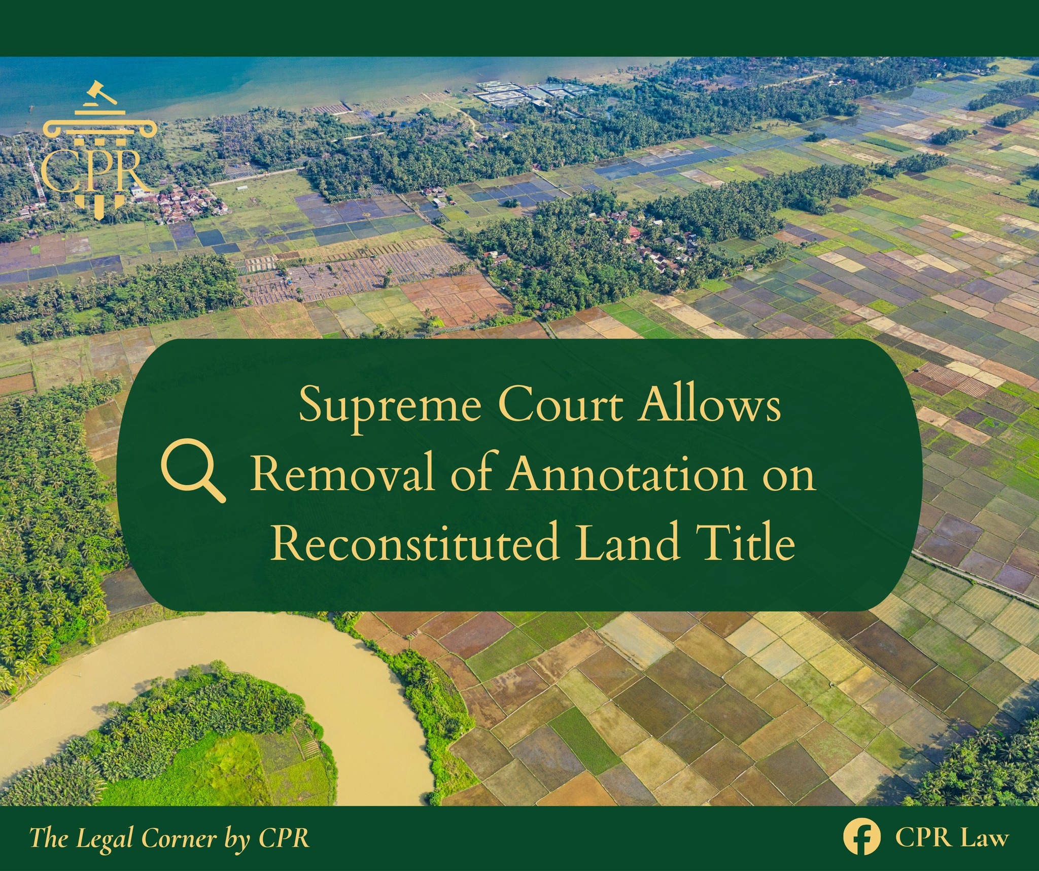 CPR Law - ⚖️ The Legal Corner by CPR | Supreme Court... | Facebook