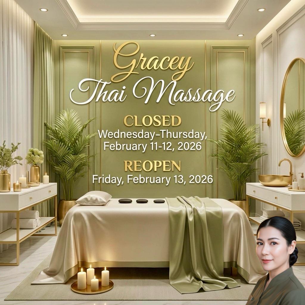 💚 Temporary Closure Notice 💚 🌿... - Gracey Thai Massage | Facebook