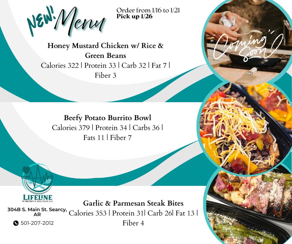 LifeLine - 🔥 THIS WEEK’S MENU IS HERE! 🔥 If staying consistent is your ...