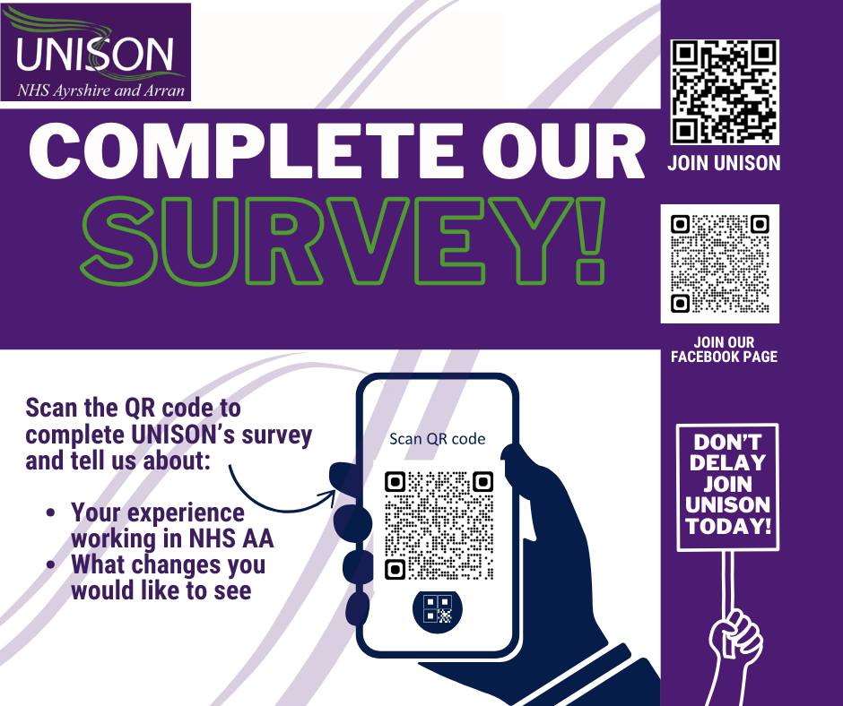 UNISON has a... - Unison Ayrshire & Arran health branch | Facebook