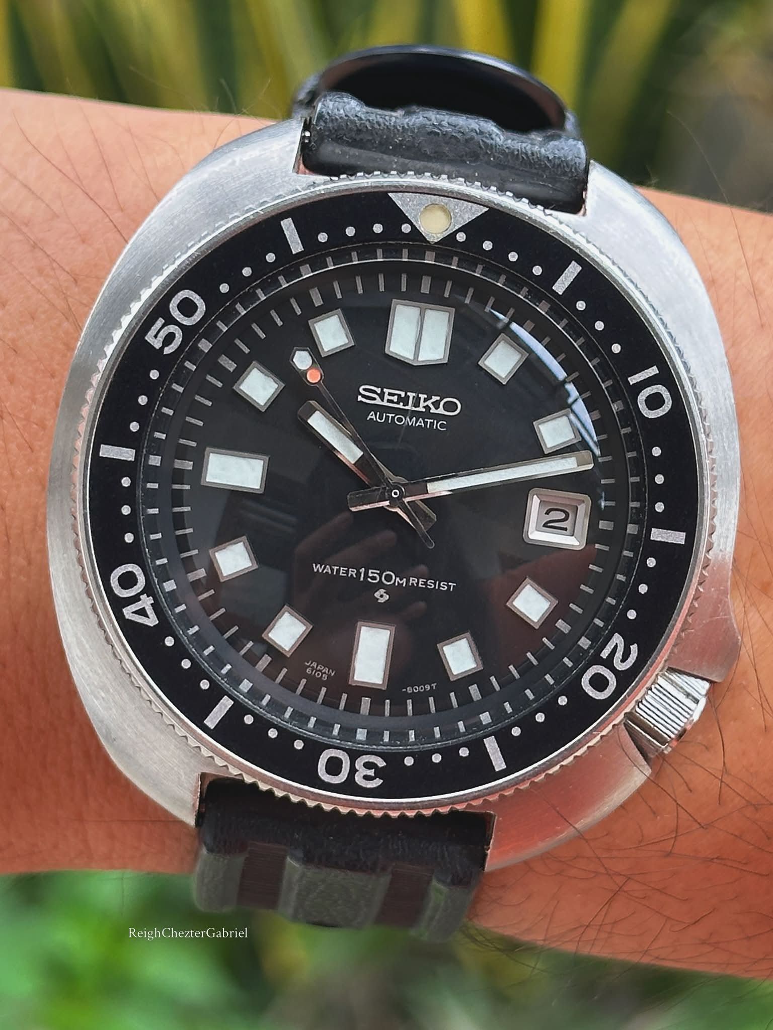 セイコー純正タイプ　XGL731タイプ　6105-8110 Rare Seiko XGL731 Watch Strap for 6105-8110 Captain Willard