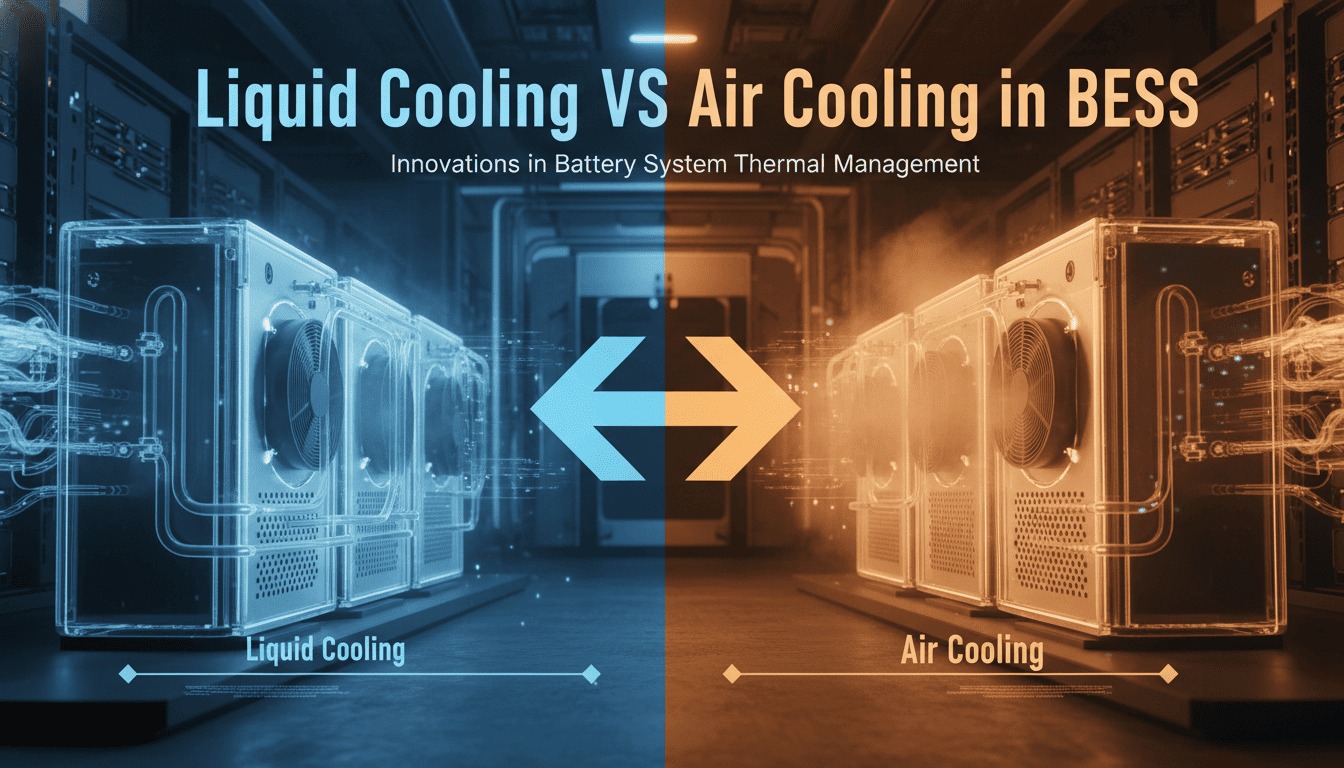 Boostess - Choosing between air and liquid cooling for your BESS ...