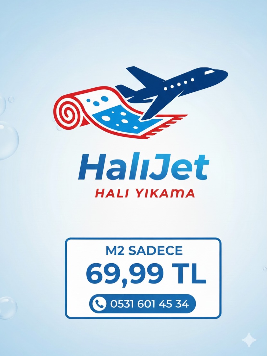 HalıJet ile jet hızında temizlik sadece 69,99TL 📲05316014534 💨3 Günde 