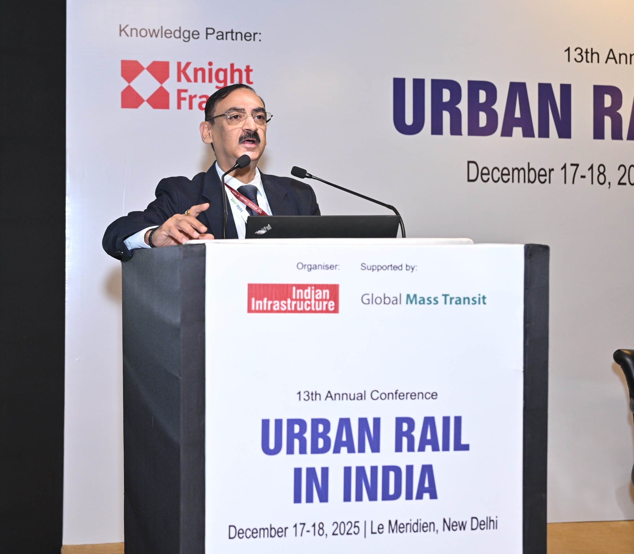 Indian - “India currently ranks third globally in metro network size ...
