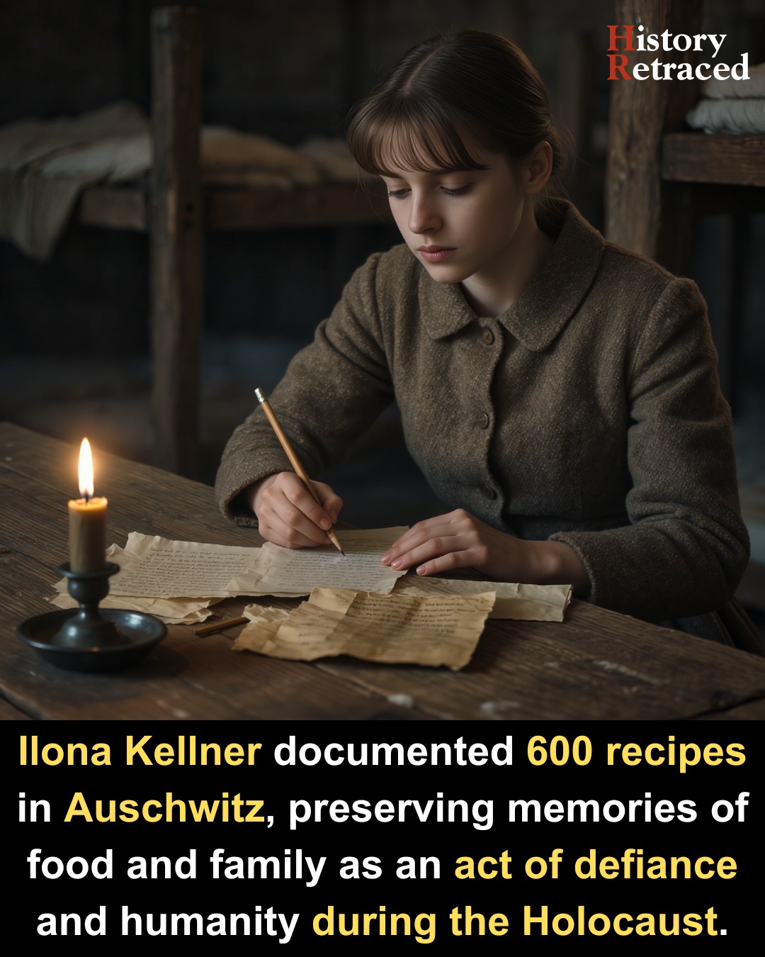 🍰 The Auschwitz Recipes of Hope In... - History Retraced | Facebook